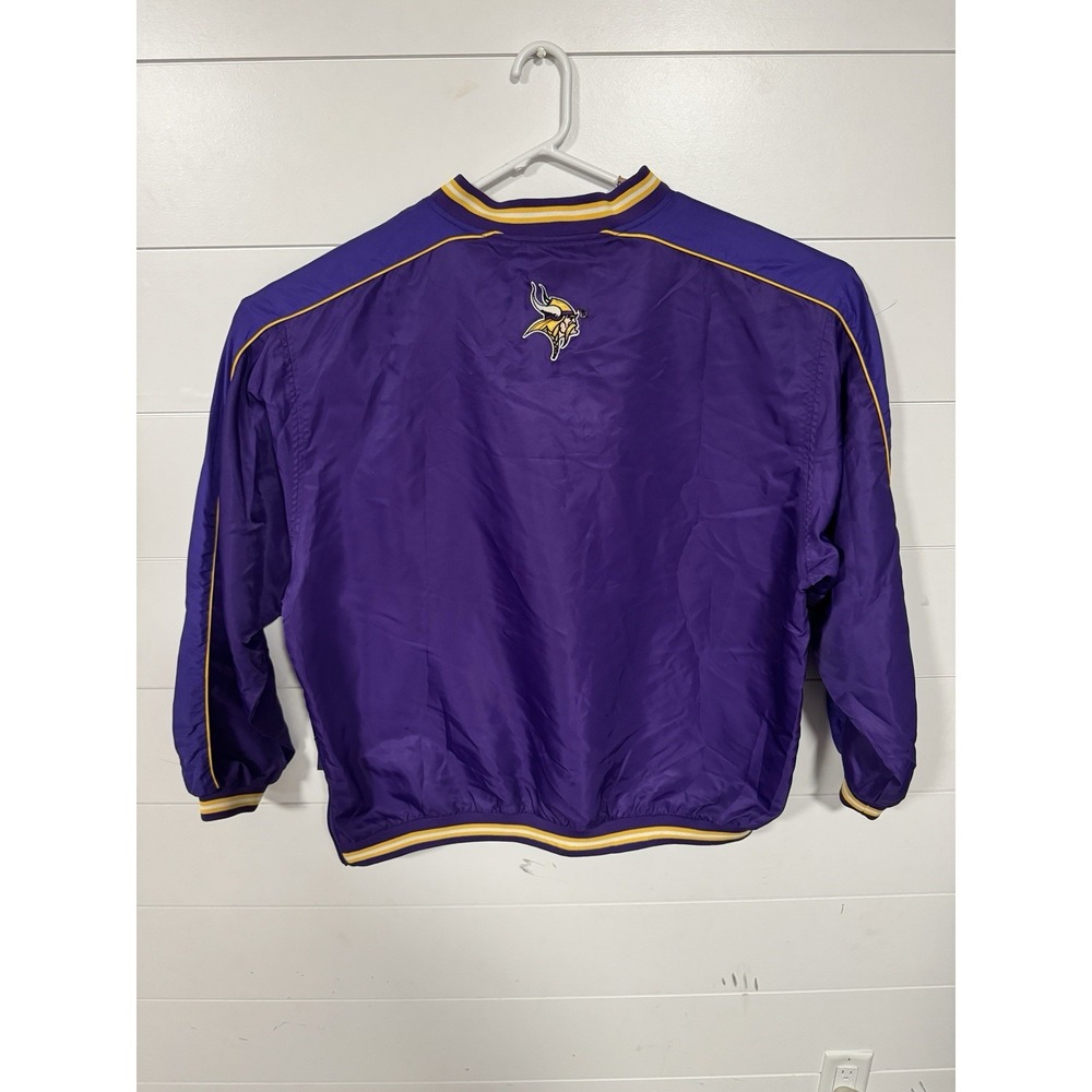 Vintage Minnesota Vikings Jacket Mens XL NFL Football Starter Pullover 90s‎ - Picture 9 of 14